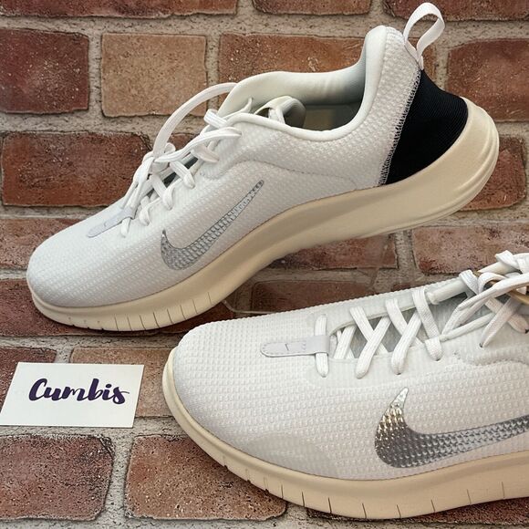 Nike‎ Flex Experience Run 12 Road Running Shoes Women's Size 12 White DV0746-101 - Picture 8 of 11